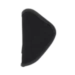 ALLEN IWB HOLSTER SIZE #00 BLK RH black holster in side view with stitched edging