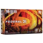 Federal Cartridge Co. Federal Fusion Rifle Ammunition 7mm-08 Rem 140 gr BTSP 2850 fps - 20/ct