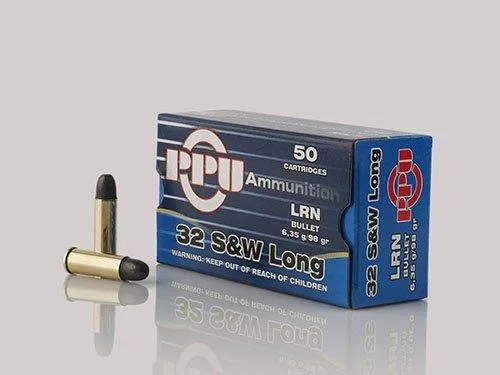 Prvi Partizan PPU 32 S&W LONG LRN 98GR 50/500