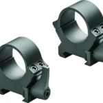 Leupold & Stevens Inc. Leupold 2-Piece Precision-Fit QRW2 Weaver-Style Rings 1" High - Matte Black