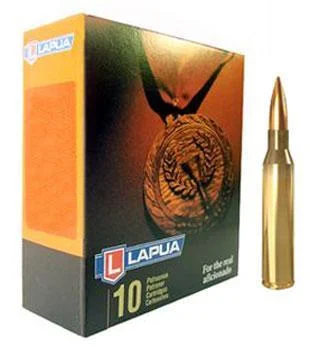 Lapua Ammunition Lapua Rifle Ammunition .338 Lapua Mag 250 gr HPBT 2970 fps 10/ct