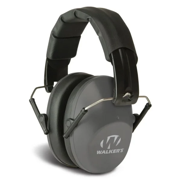 Walkers Game Ear Walker's Pro Low Profile Folding Muff - Grey