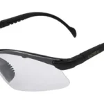 ALLEN ULTRX VERSE SFTY GLASS clear lenses, angled front view with black frame