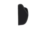 ALLEN IWB HOLSTER SIZE #06 BLK RH, black side view with curved body and belt clip