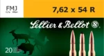 Mag-Tech/Sellier- Bellot Sellier & Bellot Rifle Ammunition 7.62x54R 180 gr 2580 fps FMJ 20/ct