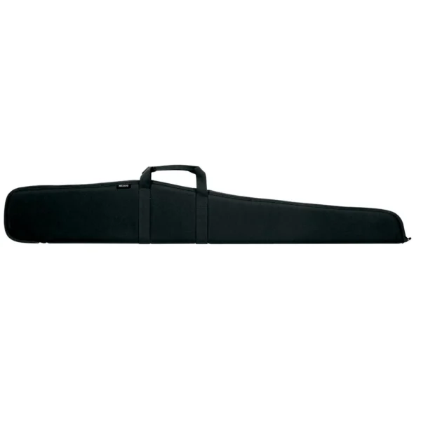 Bulldog 52-inch Economy Shotgun Case Black, side view with carry handle and zipper