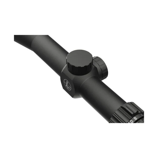 Leupold VX-Freedom Rifle Scope, close top view of black tube, adjustment knobs and eyepiece