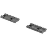 Leupold Rifleman Gen2 Adaptable Rear Receiver Savage 10/110 Round 2-pc (8-40), black top view