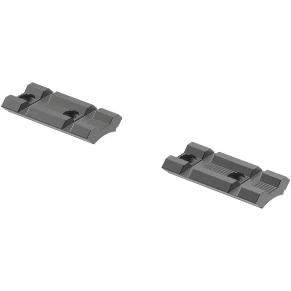 Leupold Rifleman Gen2 Adaptable Rear Receiver Savage 10/110 Round 2-pc (8-40), black top view