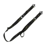 Grovtec QS 2-Point Sabre Rifle Sling, Multicam Black sling shown extended in two positions