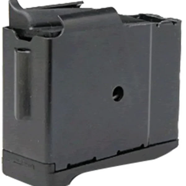 Ruger Rifle Magazine for Mini-30 black metal magazine in three-quarter view