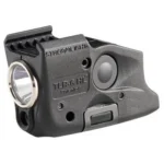 Streamlight TLR6 HL for SIG P365, black front-left view with light lens and side buttons