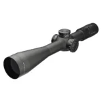 Leupold LEUP MARK 4HD 8-32X56 ILLUM PR2-MOA black scope, angled front view with turrets