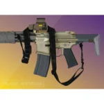 Q LLC Q G-Sling Sling Black Multicam with Sling Devil Attachments