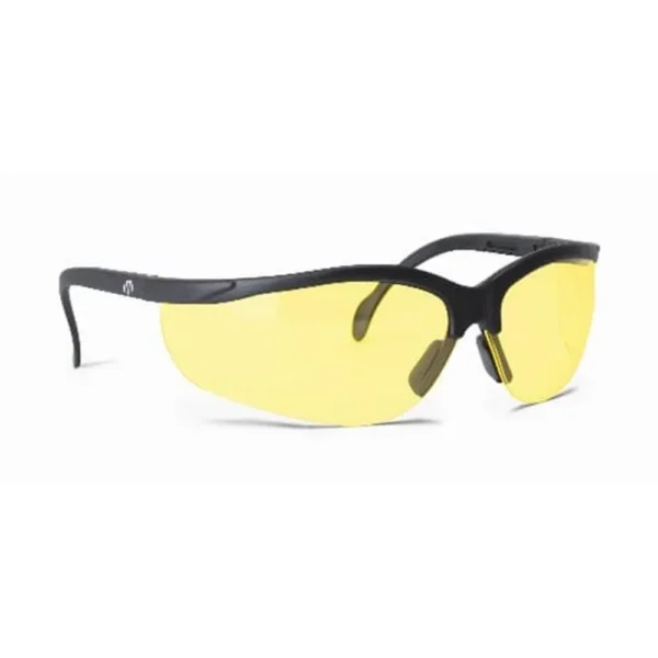 Walkers Game Ear Walker's Sport Shooting Glasses Black with Yellow Lens