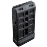 Bergara BMR Magazine, black front view with rectangular grid texture