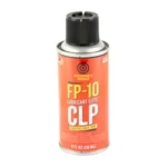 SHOOTERS CHOICE FP10 ELITE AERO 4OZ red aerosol can with black nozzle, front view