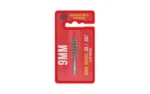 SHOOTERS CHOICE 9MM BORE BRUSH 2" in red retail packaging, front view