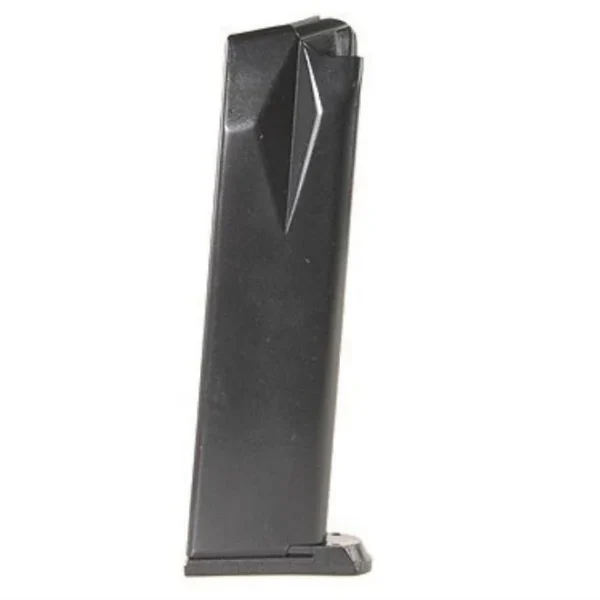 ProMag Ruger P93/95 Magazine, black steel magazine angled front view