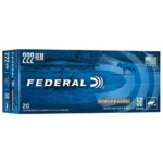 Federal Cartridge Co. Federal Power-Shok Rifle Ammunition .222 Rem 50 gr SP 3140 fps - 20/ct