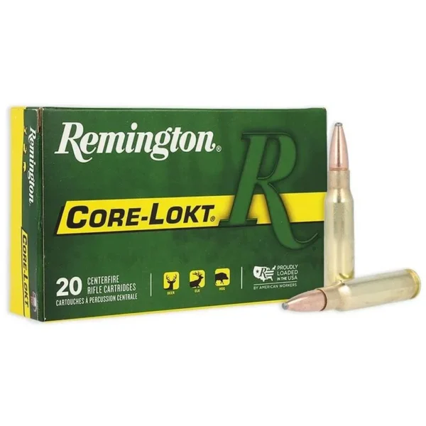 Remington Arms Co. Inc. Remington Core-Lokt Rifle Ammunition .308 Win 150 gr PSP 2820 fps 20/ct
