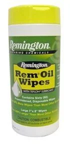 Remington Arms Co. Inc. Remington Rem Oil Wipes - 60/ct