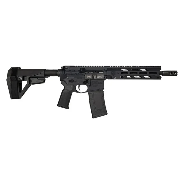Diamondback DB15 Handgun 300Blk 30rd Magazine 10" 5/8x24 Threaded Barrel Black with SBA5 Brace