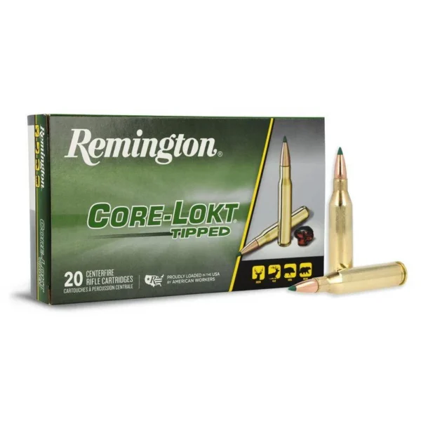 Remington Arms Co. Inc. Remington Core-Lokt Tipped Rifle Ammunition .270 Win 130gr PT 3080 fps 20/ct