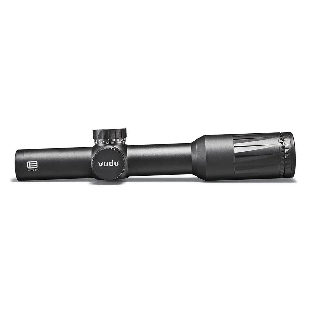 primary-48691 EOTech Vudu Precision Rifle Scope, black right-side view with adjustment turret