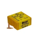 Berger Match Grade Target Bullets, yellow box with two copper-coloured bullets beside it