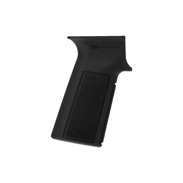 B5 Systems AK P-Grip Black, left-side view with textured grip panel