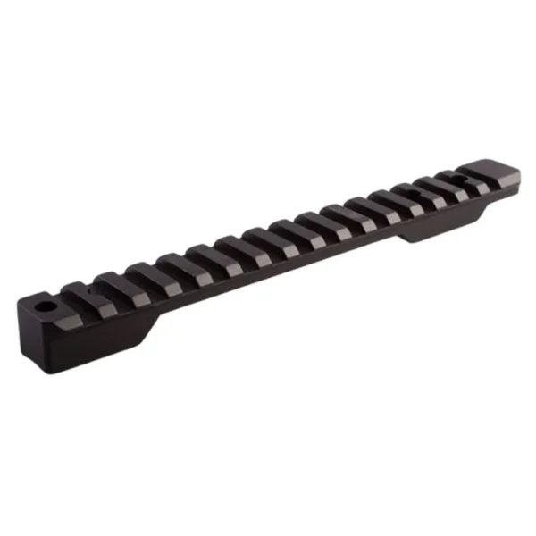 Talley Picatinny Base Short Action Howa 1500 SA, black angled top view with slotted rail