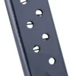 MEC-GAR Beretta 950 Jetfire Magazine, blued steel, angled side view with witness holes