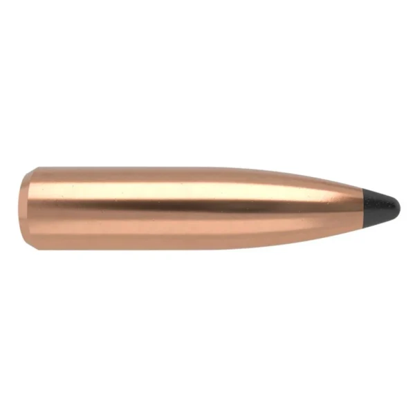 NOSLER 7MM 160GR SP PARTITION, side view of copper-colored pointed bullet