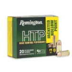 Remington Arms Co. Inc. Remington HTP Handgun Ammunition 9mm Luger 147gr JHP 990 fps 20/ct