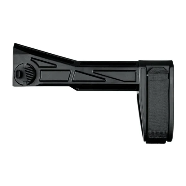 SB Tactical SBT-G2 Pistol Stabilizing Brace, black brace shown from the side