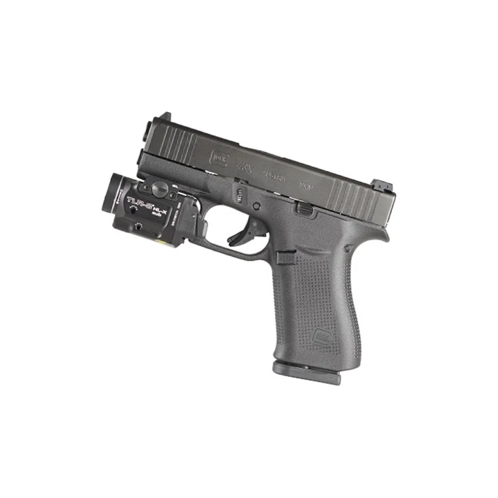 primary-48962 Streamlight TLR-8 HL-X Sub Handgun Weapon Light for 1913 Short Railed Subcompact 1000 Lumens Black