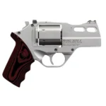 Chiappa Firearms USA Ltd Chiappa Rhino 30DS Handgun .357 Mag 6rd Capacity 3" Barrel Stainless Red with 3 Moon Clips