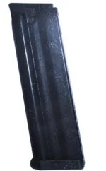 ProMag Mossberg Steel Rifle Magazine, upright angled view of blued metal magazine