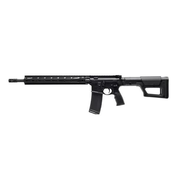 Daniel Defense DD M4V7 SPRIII, black right-side view with long handguard and magazine