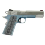 Colt Manufacturing Colt Competition Government Handgun 9mm Luger 9rd Magazines(2) 5" Barrel Blue Titanium cerakote Frame
