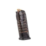 ELITE TACTICAL SYSTEMS GROUP Elite Tactical Systems Carbon Smoke Handgun Magazine for Glock 19 9mm Luger 15/rd
