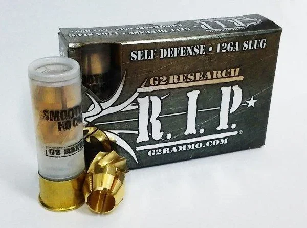 G2 Research Inc. G2 Research R.I.P. Shotshells 12 Ga 2-3/4" 1430 fps Fragmenting Slug 5/ct