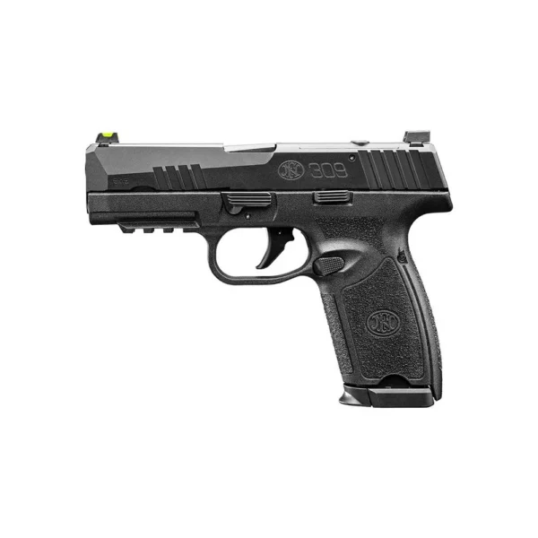 FN USA FN 309 MRD Handgun 9mm Luger 16(1) & 20(1)rd Magazines 3.8" Barrels Fiber Optic Front OR Black