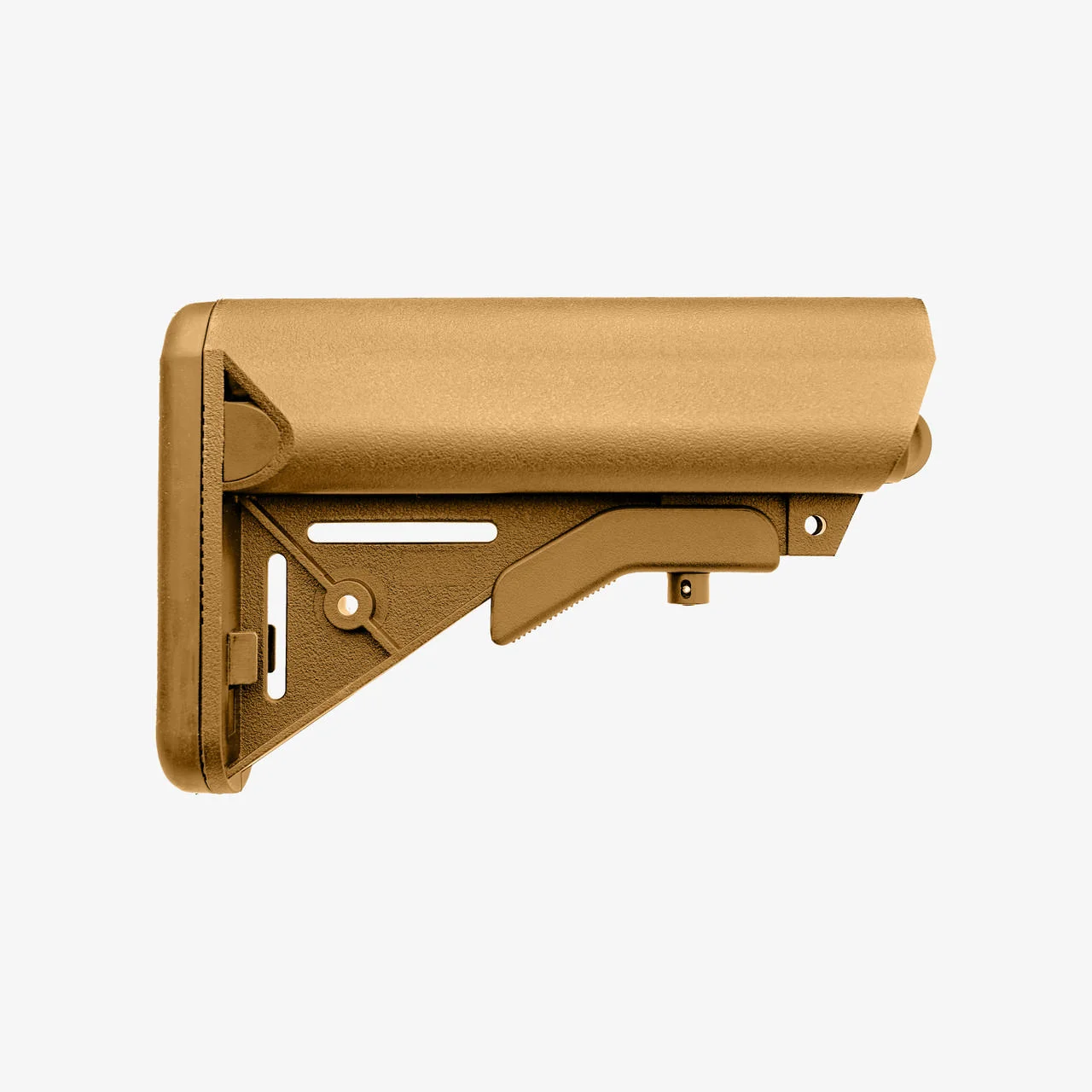 primary-49144 B5 Systems B5 SOPMOD STK, coyote brown right-side view with adjustment lever