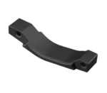 MAGPUL Aluminum Enhanced Trigger Guard, angled view of black curved guard with mounting holes