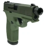 Sig Sauer P365 XMacro Handgun 9mm Luger 17rd Magazines (2) 3.7" Threaded Barrel Two Tone Green TB