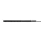 RCBS EXP-DECAPPING UNIT .223 silver threaded rod with narrow pin tip, side view
