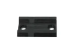 WEAVER #46 BW BLT/WN 70 STD (47), black, top angled view with two mounting holes