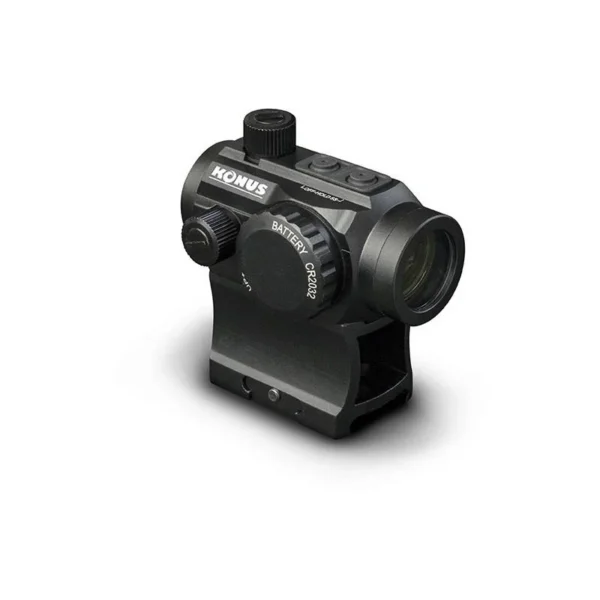 Konus Optics Konus Sight-Pro Nuclear Red Dot Dual Riser - Dual Illum Red/Green Dot - Matte